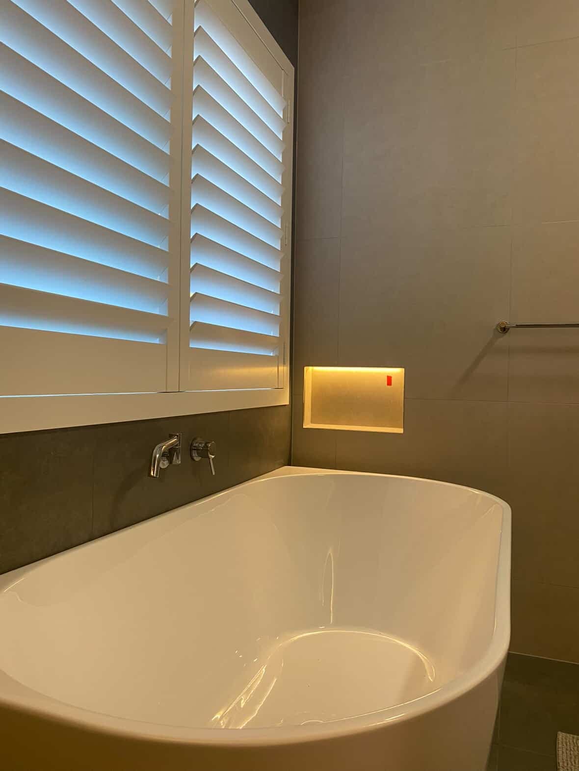 Elegant bathroom renovation