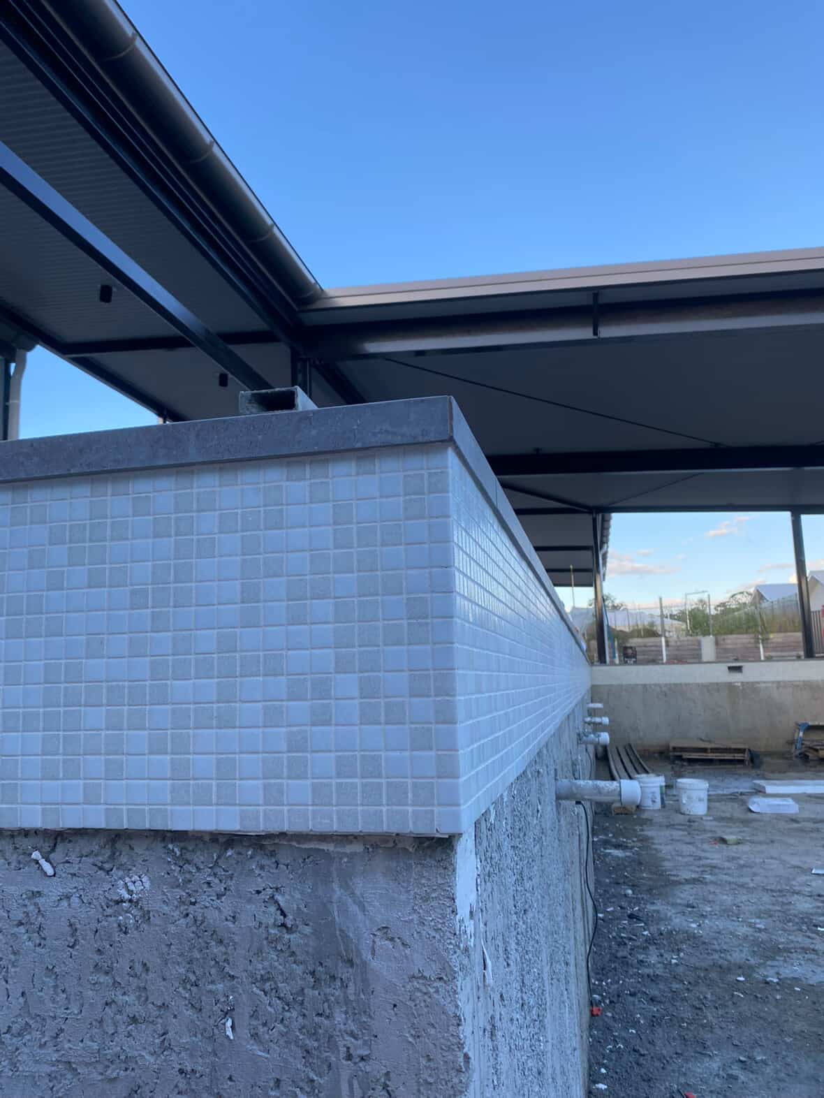 Outdoor entertainment area