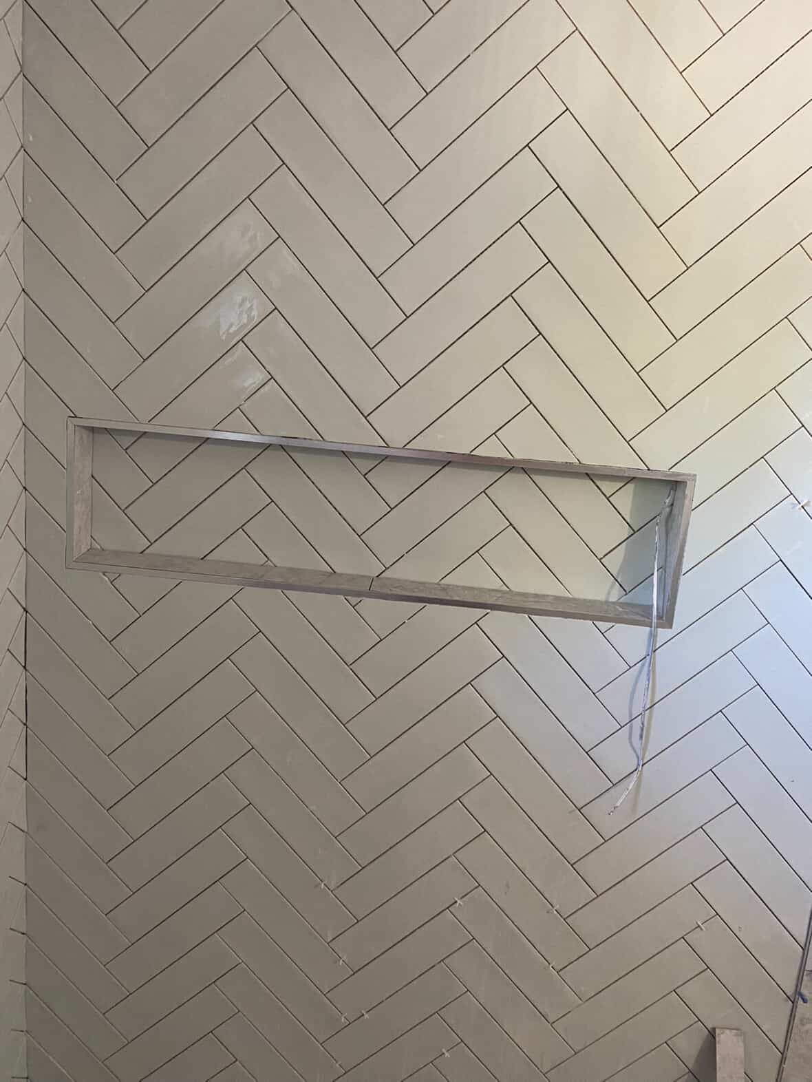 Commercial tiling project