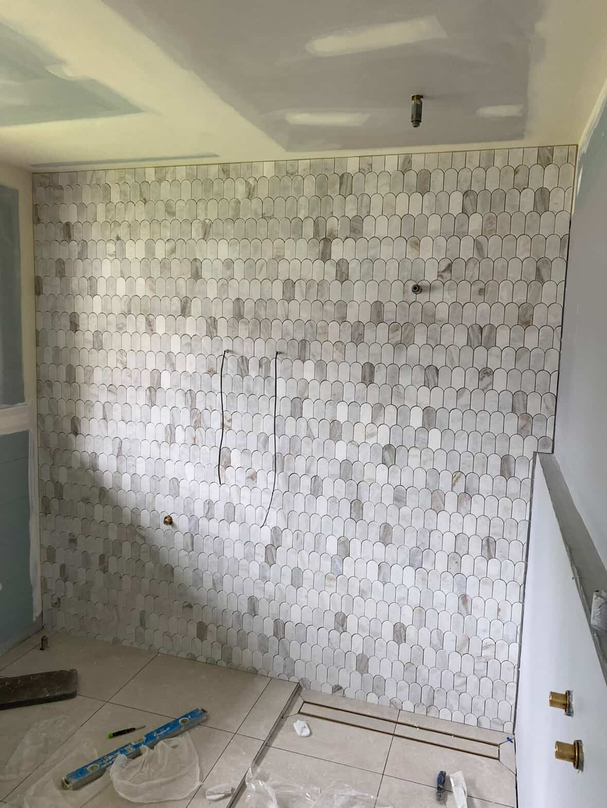 Commercial tiling project